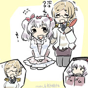 香取さんちも妹ちゃんはお姉ちゃんの着せ替え人形になってた写真が見つかった絵