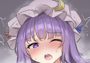 1人部屋でナニかするパチュリー様