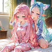 パジャマ姉妹②
