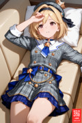 ジークアクス最新話を見て星街すいせいのコスプレで放心しているジータちゃん