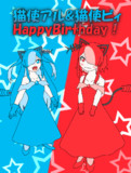 猫使アル&ビィ　HappyBirthdayイラスト！2025