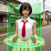 AI画像　ワープアウトセイカさん