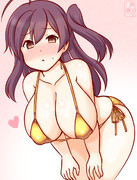 わんどろ金ビキニのはぎぃ