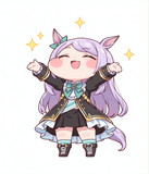 安堵するマックイーン
