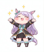 安堵するマックイーン