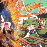 エスピナスちゃんとアオアシラちゃん。