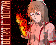 東方ハードコアアレンジ曲を作りました。イラストも描きました。