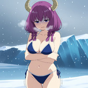 涼むアウラ