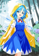 レインコートチルノ