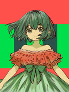 スイカモチーフ衣装【提出物】