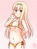 わんどろ金ビキニのぽいぽい