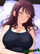 六花の部屋で臆面もなく寝る花梨先輩