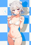 グラビア撮影。