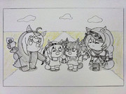 みんなでお散歩
