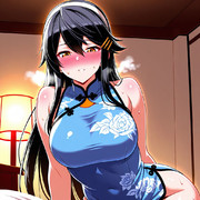 榛名さんチャイナドレス①