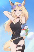 ゴルシの水着…？