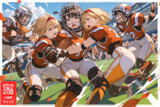 古戦場で28億 vs 29億の接戦になってる様子をアメフトで再現してみた（※リアルタイム更新）
