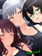仲良く添い寝！