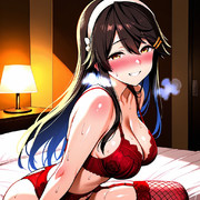 セクシーな下着の榛名さん①