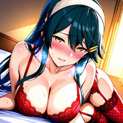 セクシーな下着の榛名さん②