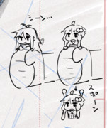 巨人に捕まれたゆかマキ