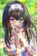 白ワンピ文香