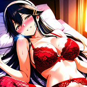 セクシーな下着の榛名さん④