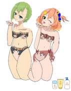 フレレイにういくろビキニ