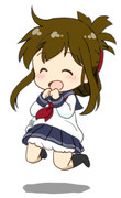 喜ぶ電ちゃん　リドロー