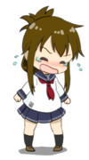ギャン泣きする電ちゃん　リドロー