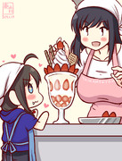 いちごパフェやましぐ