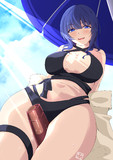「フフ・・・オイル塗ってくれるかしら？」