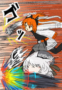 レイちゃんとさよちのコンビプレーだ!!