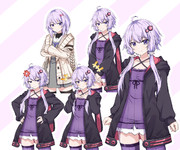 A.I.VOICE2用ゆかりさん立ち絵ver1.1