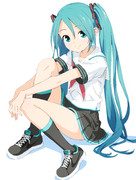 Lat式ミクを２D化してみた その130