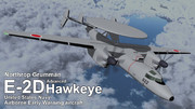 【MMDモデル配布】E-2D Hawkeye 早期警戒機