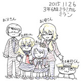 ホラー映画とかで見る子供が描く絵