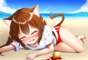 「ゆるちてニャンゆるちてニャン！」「サバサバアァ！」サバサバ女子にぶちころされそうになるブル猫！