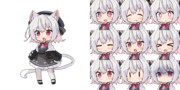 ちび小夜ちゃん素材