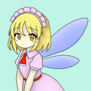 靈夢エンディングの魔物ちゃんです