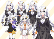 A.I.VOICE2用あかりちゃん立ち絵ver1.0