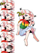 チミポーズ差分立ち絵 表情差分