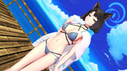 【MMDブルアカ】水着キキョウVer1.00【モデル配布】