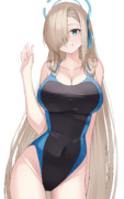 一之瀬アスナ　競泳水着