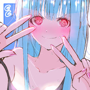 ドヤ顔ダブルピースが出来ないタイプの葵ちゃん