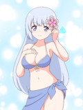 水着19歳つくよみちゃん