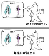 好きな設定発表ドラゴン