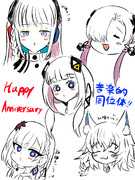 音楽的同位体4周年&可不ちゃんおめでとう!!!!
