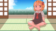 暑いねルーミアちゃん