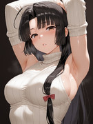七夕にセーターは暑いよね